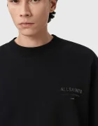 AllSaints суичър мъжки от памук XANDER черен M001NE