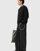 AllSaints суичър мъжки от памук XANDER черен M001NE