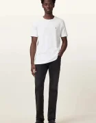AllSaints тениска basic мъжка от памук бяла M030JB