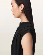 AllSaints тениска дамска EMERSON TOP черна W214JF