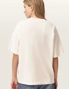 AllSaints тениска дамска от памук INSIGNIA бяла W125JE