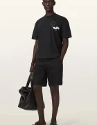 AllSaints тениска мъжка от памук черна M027PF