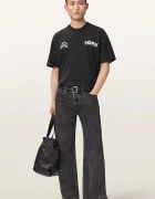 AllSaints тениска мъжка от памук CHROMIUM черна M001PF