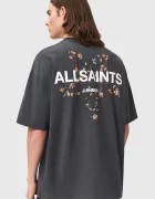 AllSaints тениска мъжка от памук PENTACLE черна M034PE