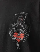 AllSaints тениска мъжка от памук SCIMITAR черна M013PF