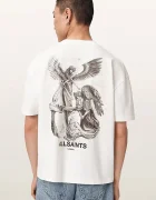 AllSaints тениска мъжка от памук SERAPH бяла M034PF