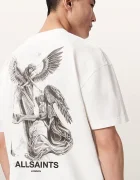 AllSaints тениска мъжка от памук SERAPH бяла M034PF