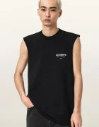 AllSaints тениска мъжка от памук UNDERGROUND черна M038PC