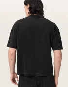AllSaints тениска мъжка от памук VANGUARD черна M010PF