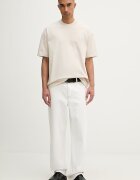 AllSaints тениска мъжка памучна XANDER бежова M030JC