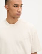 AllSaints тениска мъжка памучна XANDER бежова M030JC
