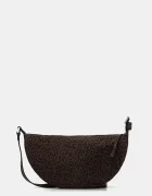 AllSaints Велурена чанта HALFMOON