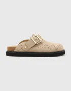AllSaints Велурени чехли Skye Mule