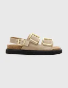 AllSaints Велурени сандали Isla Sandal