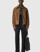 AllSaints Велурено яке DELLCOT в кафяво преходен модел M027LD