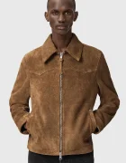 AllSaints Велурено яке DELLCOT в кафяво преходен модел M027LD