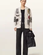 AllSaints жилетка мъжка с добавена вълна FOXX бежова M052KE