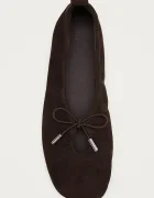 ALOHAS балеринки от кожа Rosalind кафяви S101411-01