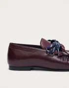 ALOHAS мокасини дамски от кожа Aven бордо S101552-01