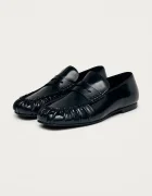 ALOHAS мокасини дамски от кожа Aven черни S101135-01