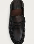 ALOHAS мокасини дамски от кожа Aven кафяви S101380-01