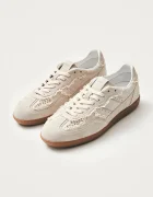 ALOHAS Велурени маратонки Tb.490 в бежово S100823-01
