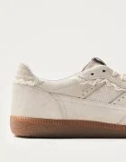 ALOHAS Велурени маратонки Tb.490 в бежово S100823-01