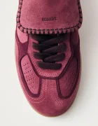 ALOHAS Велурени маратонки Tb.490 в розово S100917-01