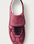 ALOHAS Велурени маратонки Tb.490 в розово S100917-01