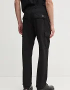 Alpha Industries Памучен панталон Agent Pant в черно с кройка тип карго 158205.03 Agent