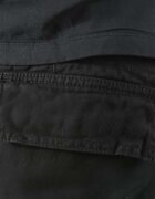 Alpha Industries Памучен панталон Agent Pant в черно с кройка тип карго 158205.03 Agent