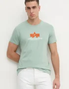 Alpha Industries Памучна тениска Basic Rubber