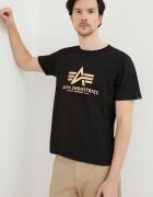 Alpha Industries Памучна тениска Basic T-Shirt Foil Print