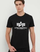 Alpha Industries Памучна тениска Basic T-Shirt Foil Print