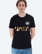 Alpha Industries Памучна тениска NASA Reflective T