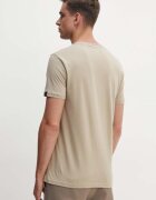 Alpha Industries Памучна тениска в бежово с принт 146509