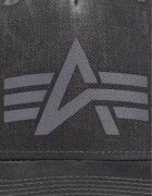 Alpha Industries шапка с козирка от деним DTM Logo Baseball черна 268917