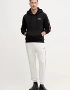 Alpha Industries Суичър Backprint Hoodie Mirror Camo мъжки в черно с качулка принт 178318MC Backprint Mirror Camo