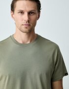 Alpha Industries тениска мъжка от памук Backprint Vintage Panel зелена 268513