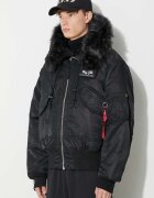 Alpha Industries Яке 45P Hooded Custom 45/P Bomber в черно зимен модел 113145.515 45/P Hooded Custom Bomber