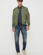 Alpha Industries Яке бомбър MA-1 TT в зелено с преходна изолация 191103.01