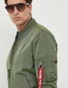 Alpha Industries Яке бомбър MA-1 TT в зелено с преходна изолация 191103.01