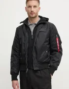 Alpha Industries Яке MA-1 D-Tec Hood Bomber в черно преходен модел 183110.515 MA-1 D-Tec Hood Bomber