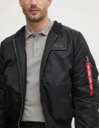 Alpha Industries Яке MA-1 D-Tec Hood Bomber в черно преходен модел 183110.515 MA-1 D-Tec Hood Bomber