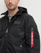 Alpha Industries Яке MA-1 D-Tec Hood Bomber в черно преходен модел 183110.515 MA-1 D-Tec Hood Bomber