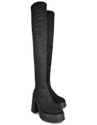 Altercore Ботуши Daphne Faux Suede в черно с платформа