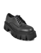 Altercore Половинки обувки DEIDRA VEGAN BLACK PATENT дамски в черно с платформа