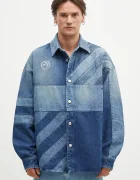Ambush Яке тип риза Patchwork Denim Shirt Vintage
