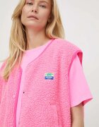 American Vintage Елек VESTE AMPLE дамски в розово преходен модел HOK16BE24