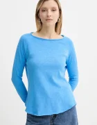 American Vintage памучна блуза с дълги ръкави